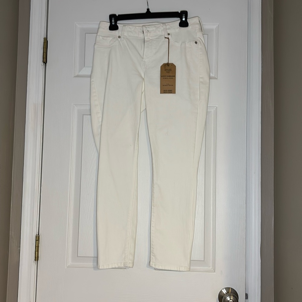 Lucky Brand White Jeans